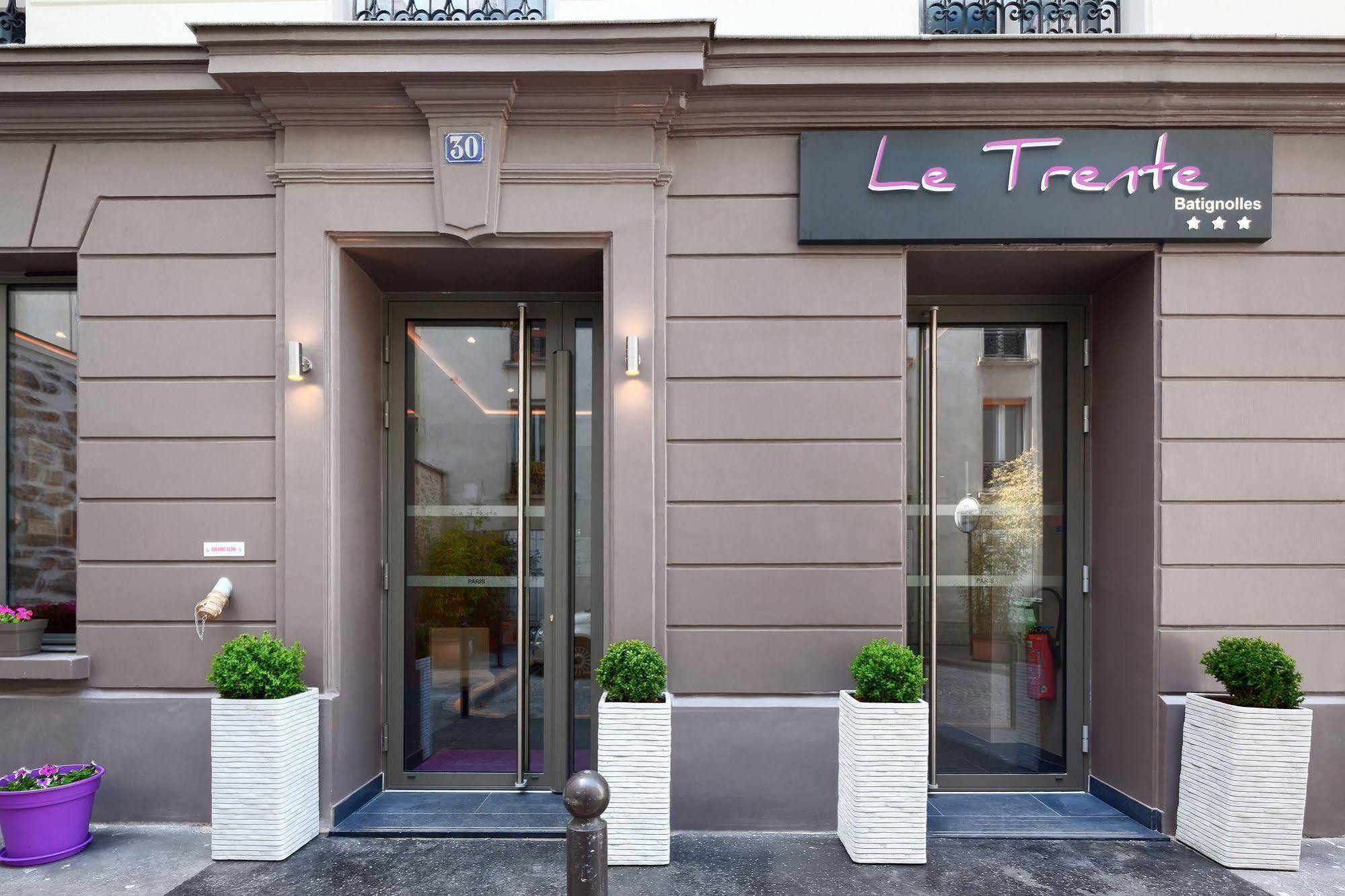 Le Trente Hotel Paris Exterior foto